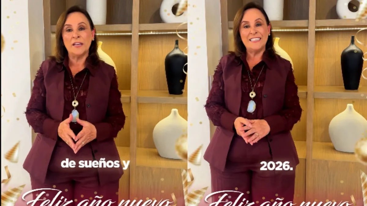 Rocío Nahle desea feliz Año Nuevo 2026 a los veracruzanos