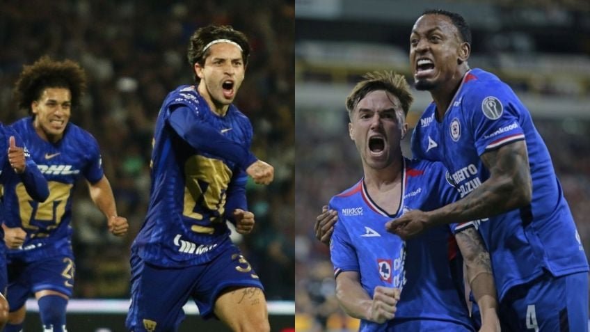 ¿Cuántas veces han jugado Pumas y Cruz Azul la final del futbol mexicano?