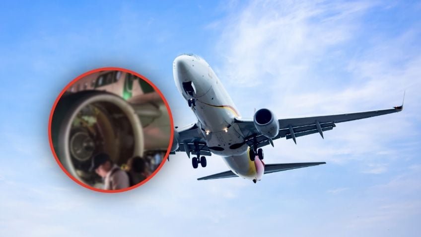 Un avión que despegaba atropelló a una persona que estaba dentro de la pista del aeropuerto | VIDEOS