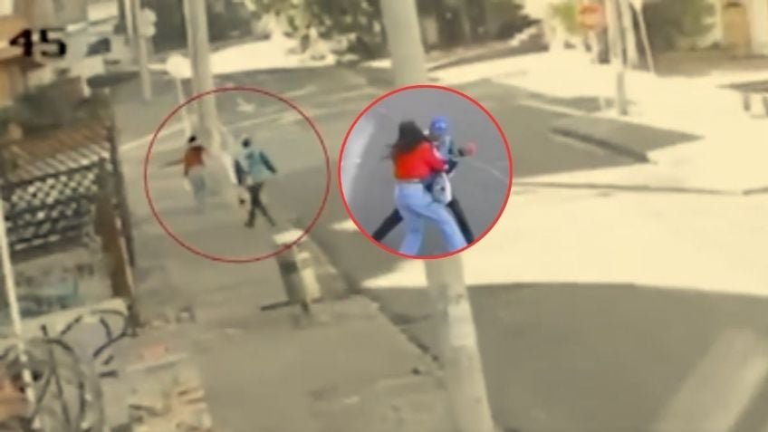 A mujer le arrebatan el celular, pero persigue y enfrenta al ratero; su reacción se hace viral | VIDEO