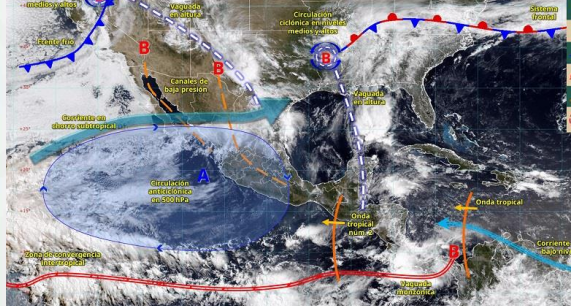 A partir del jueves disminuye la posibilidad detormentas en Veracruz: Conagua
