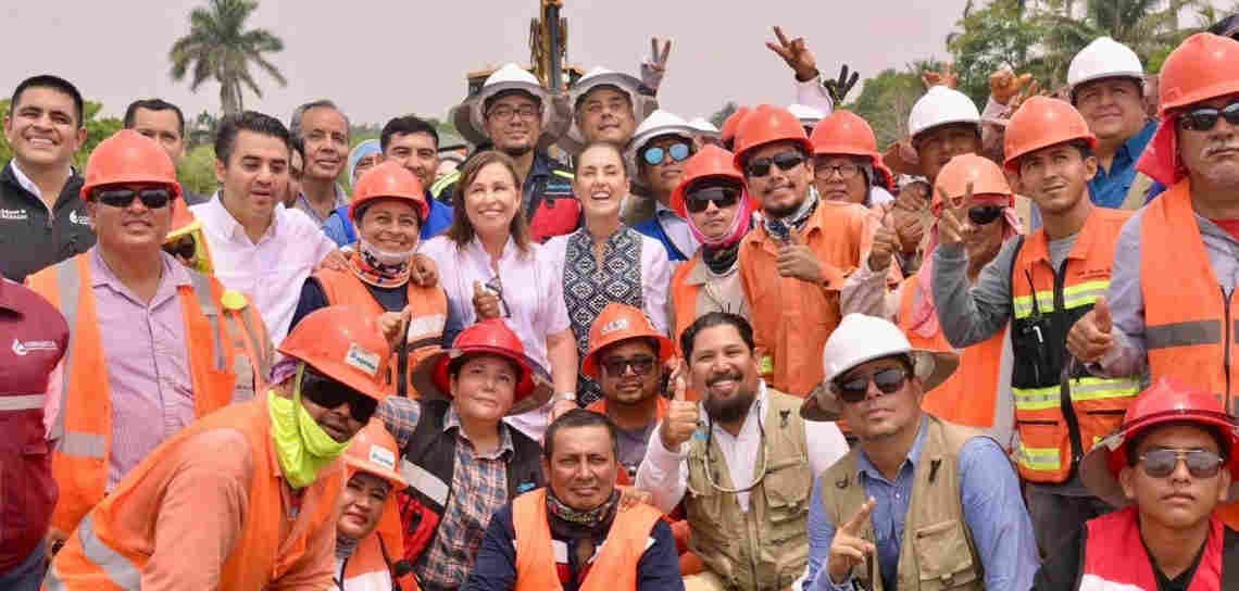 Acueducto Coatzacoalcos registra 32% de avance y duplicará el suministro de agua