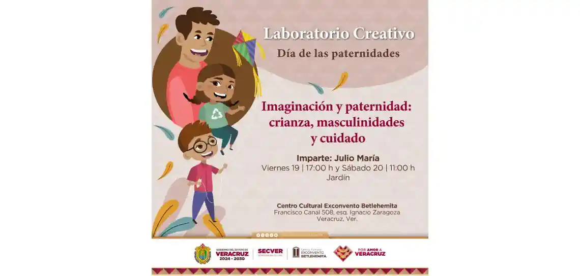 Con laboratorio creativo promueve SECVER paternidad responsable