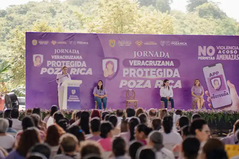 VERACRUZ FORTALECE EN POZA RICA SU ESTRATEGIA ESTATAL DE PROTECCIÓN Y JUSTICIA PARA LAS MUJERES