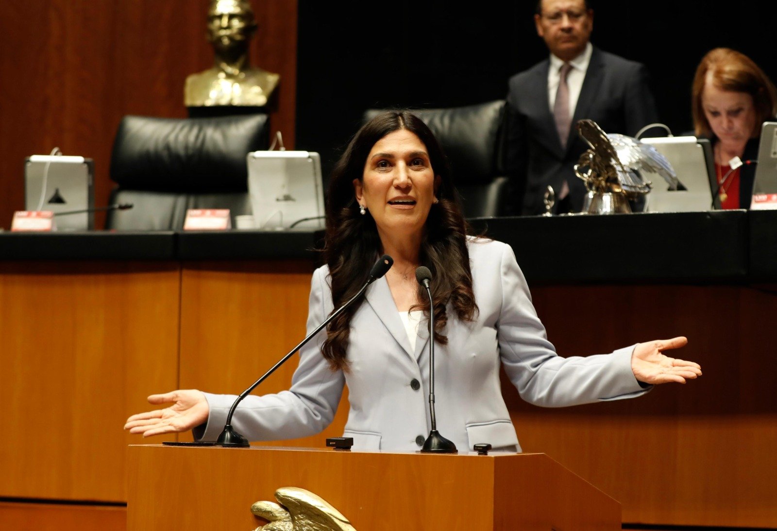 Albazo autoritario, hacer un pronunciamiento a nombre de la Comisión Permanente sin consultarlo ni votarlo: Kenia López Rabadán