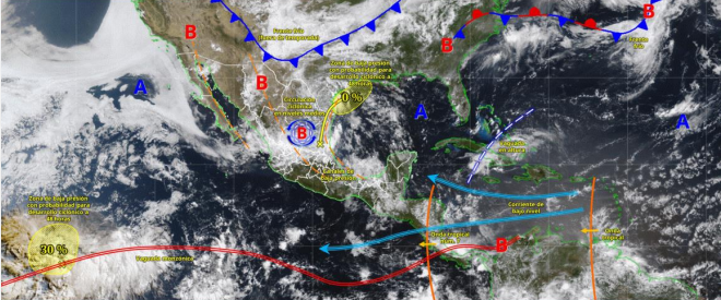 Tormentas este lunes en Veracruz: Conagua