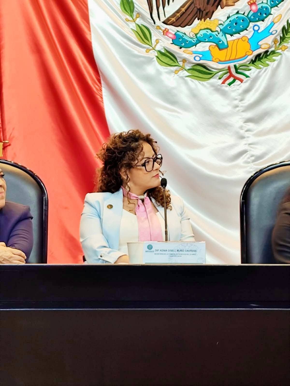 Participa diputada Kenia Muñiz en Parlamento Infantil 2026; destaca la importancia de escuchar a la niñez
