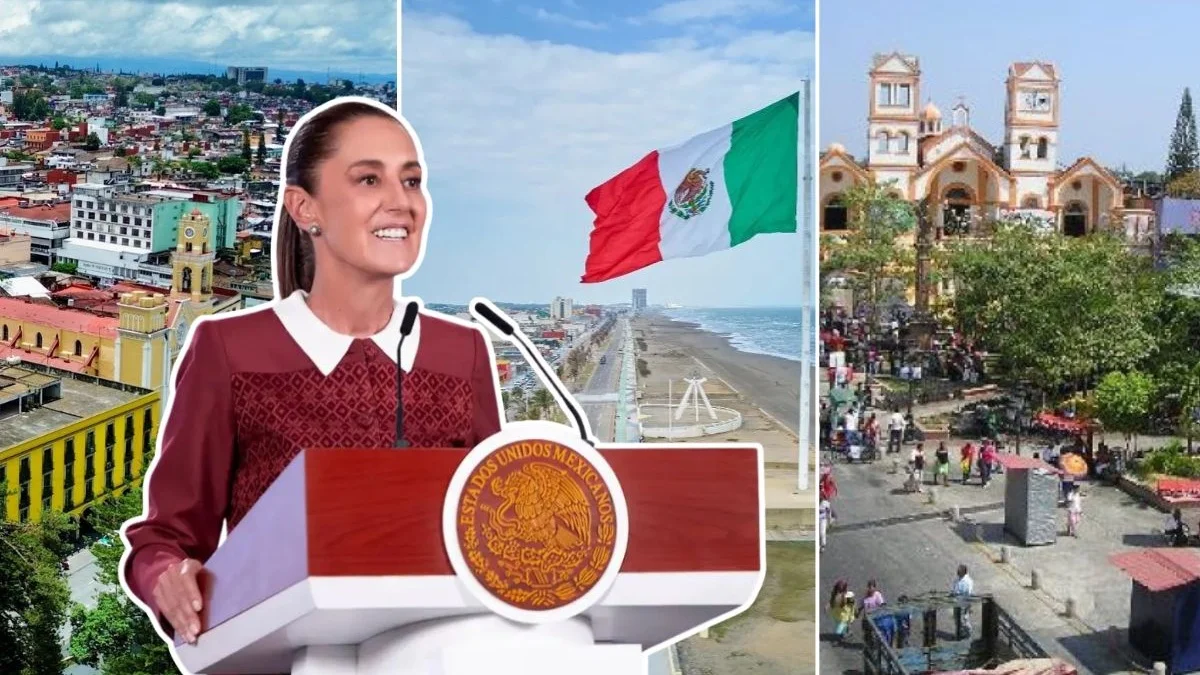 Sheinbaum recorrerá Veracruz este fin de semana; visitará Xalapa, Martínez, Coatzacoalcos y Minatitlán