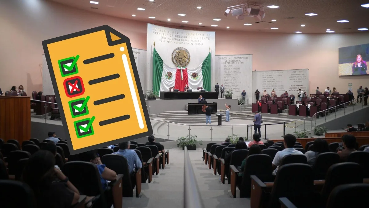 Hay de todos los partidos; estos son los diputados faltistas del Congreso de Veracruz
