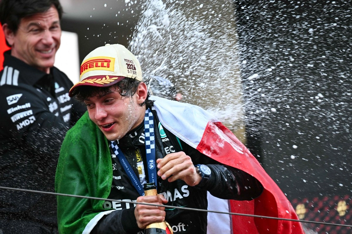 F1: Kimi Antonelli gana el Gran Premio de Mónaco y amplía su liderato