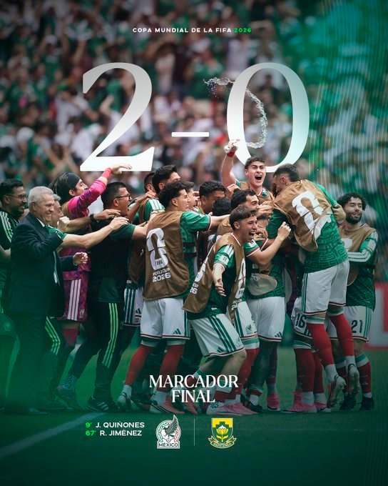 Esta es la maldición legendaria que rompió la Selección Mexicana en su primer partido de la Copa Mundial 2026