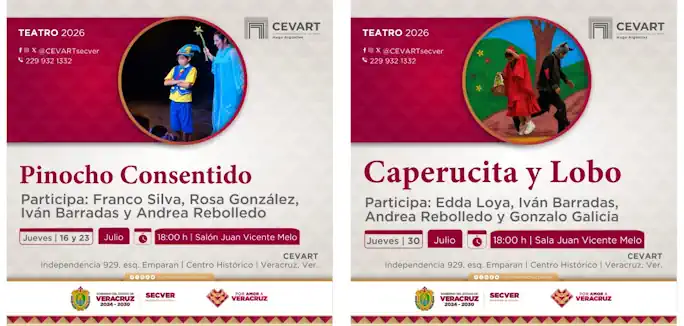 Realizará SECVER Laboratorios Creativos en el Centro Veracruzano de las Artes