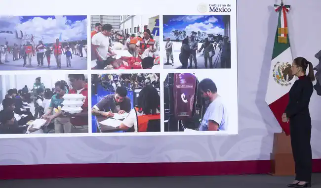 México te abraza ha brindado más de un millón 567 mil servicios; “hay recursos suficientes para atender a los paisanos”: presidenta