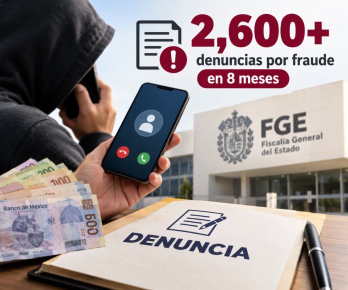 Llegaron a la FGE más de 2,600 denuncias por fraude en 8 meses