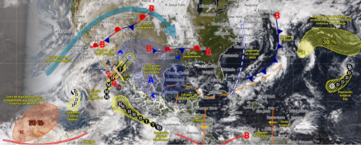 Nueva Onda Tropical llegará la noche de este lunes a Veracruz: Conagua