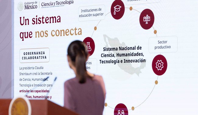 Aumento del 111% para proyectos de ciencia y tecnología, y la colaboración de investigadores, impulsan el desarrollo nacional: presidenta